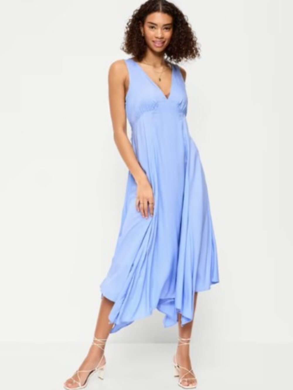 Old Navy Handkerchief Hem Midi Dress - Small